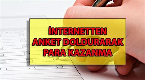 En İyi Anket Doldurma Taktikleri ile Para Kazanın